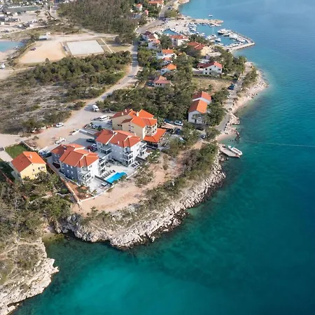 Seaside With A Swimming Pool Silo, Krk - 21242 Apartman