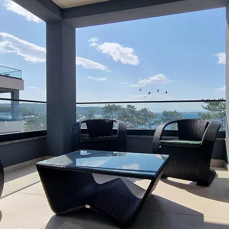Seaside With A Swimming Pool Silo, Krk - 21242 Apartman *