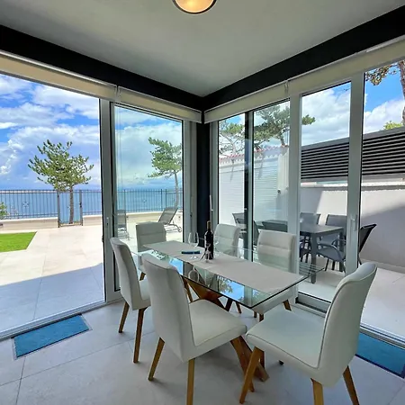 Seaside With A Swimming Pool Silo, Krk - 21242 Apartman